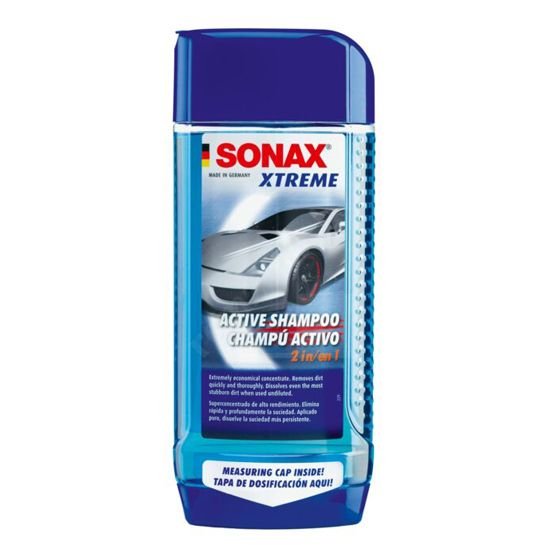 Активный шампунь-концентрат 2 в 1 SONAX XTREME Active Shampoo 500 мл (214200)
