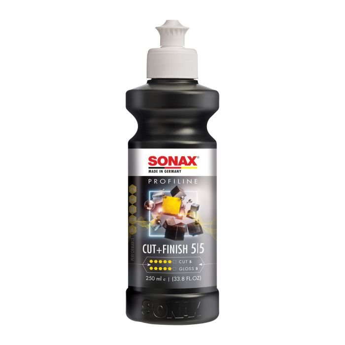 Шлиф-Полироль Sonax ProfiLine Cut&amp;amp;Finish 5-5 для свежеокрашенных деталей 250мл (225141)