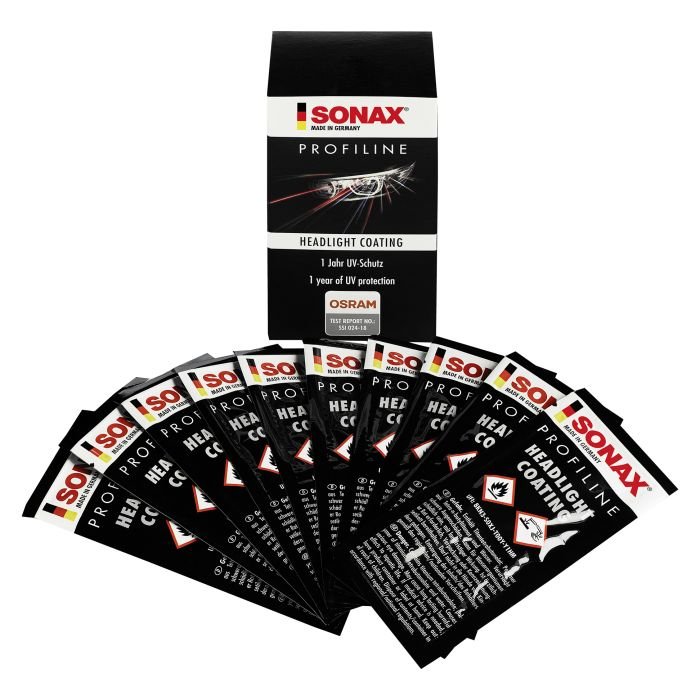 Керамическое защитное покрытие для пластиковых фар SONAX PROFILINE Headlight Coating UV-filter (276541)