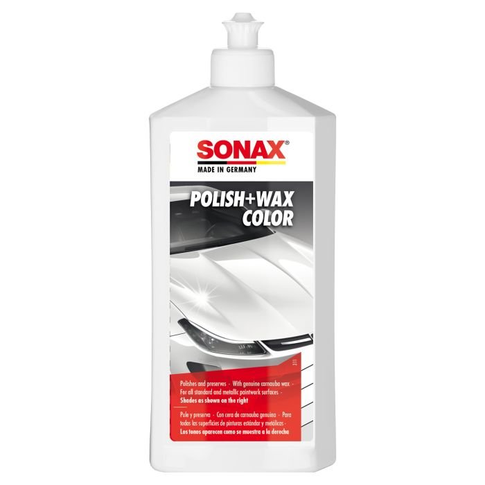 Полироль Sonax NanoPro с воском 500 мл белая (296000)