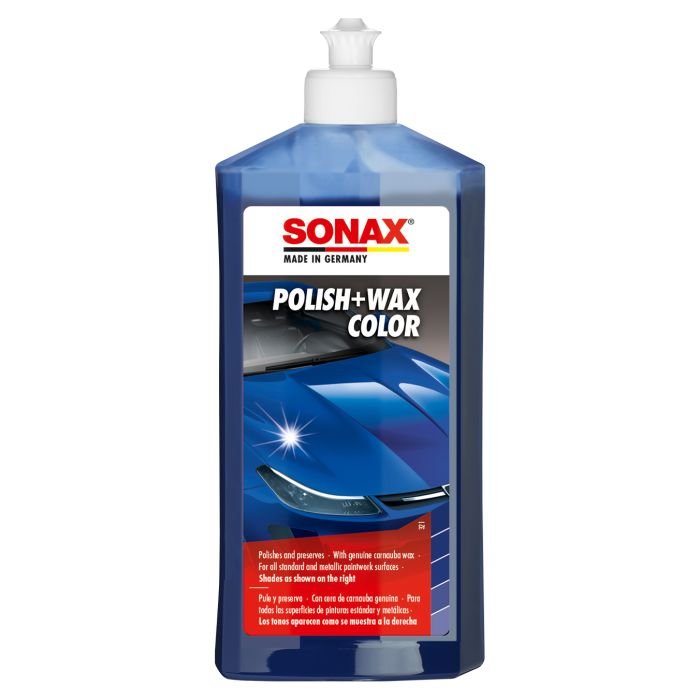 Полироль с воском Sonax NanoPro синий 500 мл (296200)