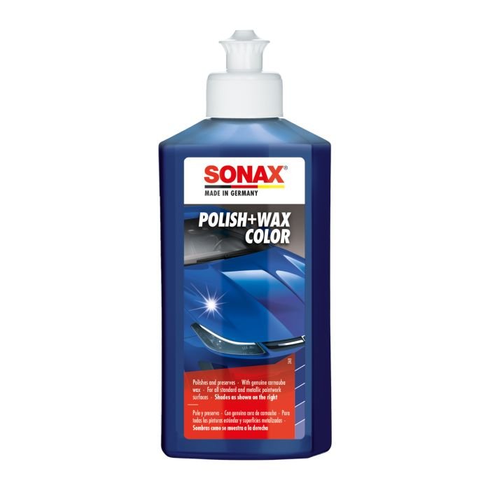 Полироль с воском Sonax NanoPro синий 250 мл (296241)