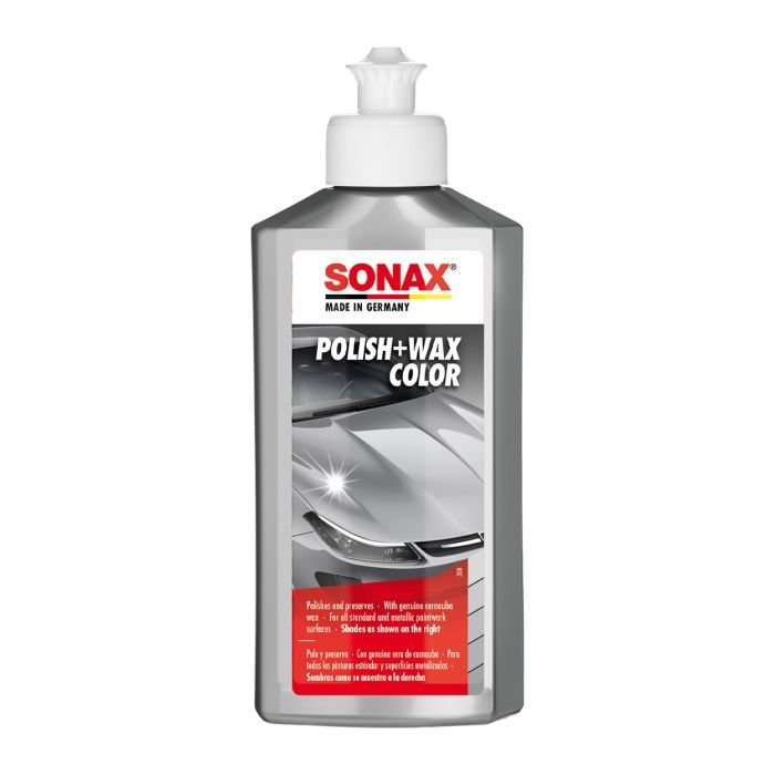 Полироль с воском Sonax NanoPro серый 250 мл (296341)
