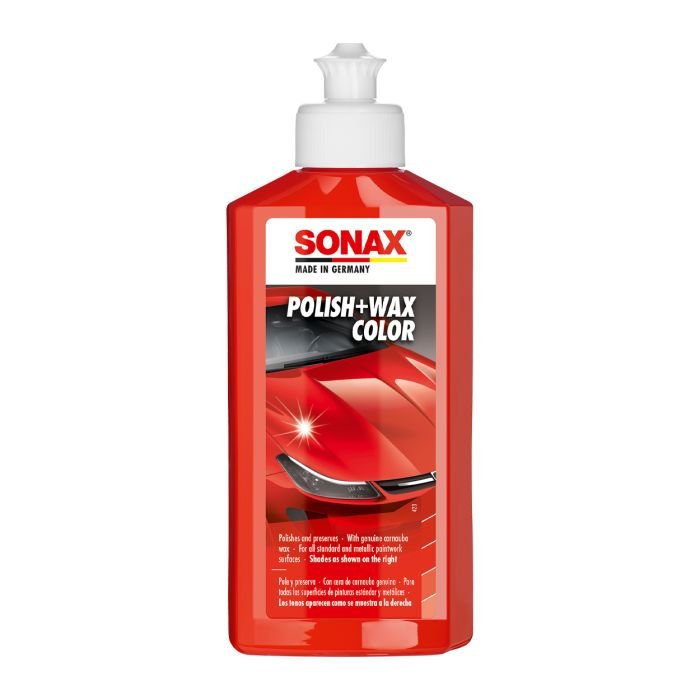 Полироль с воском Sonax NanoPro красный 250 мл (296441)