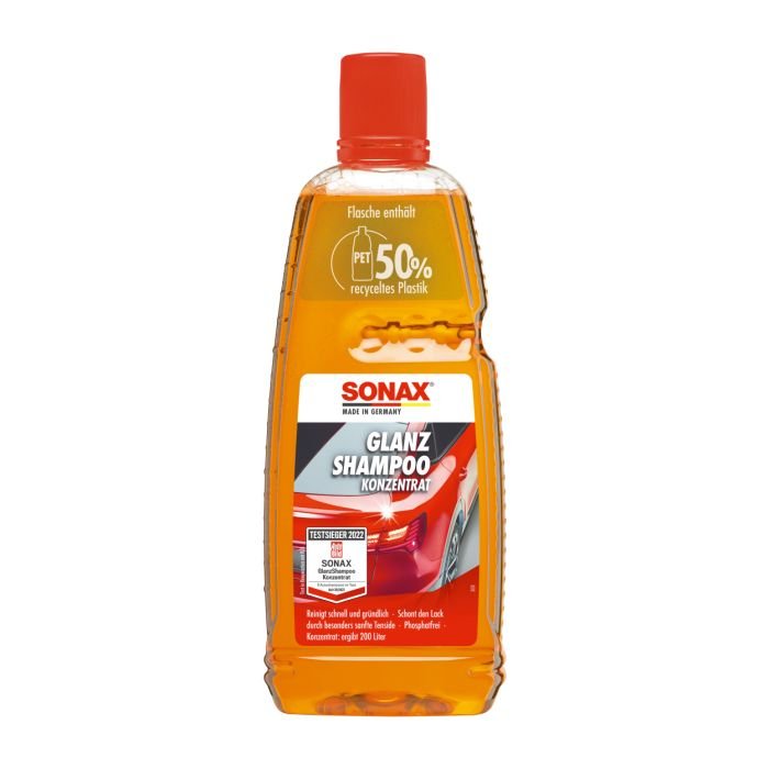 Концентрированный шампунь Sonax Glanz Shampoo Konzentrat с блеском 1л (314300)