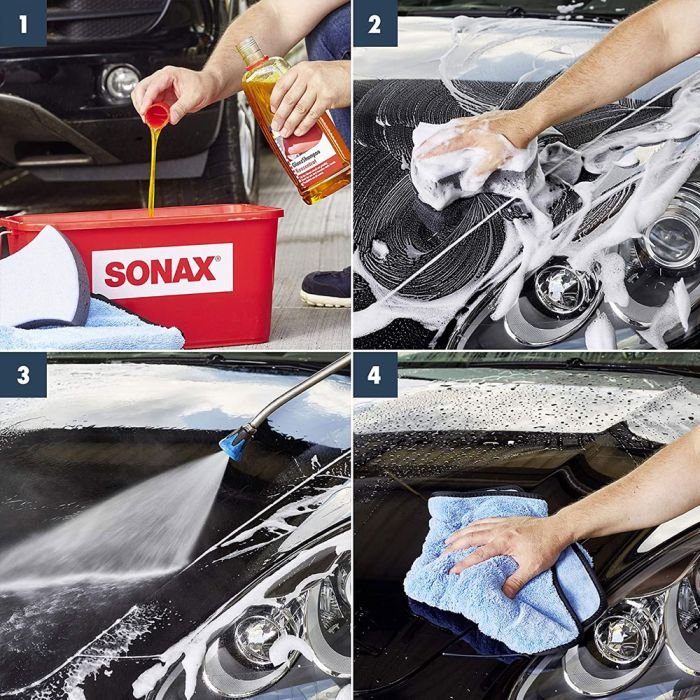 Концентрированный шампунь Sonax Glanz Shampoo Konzentrat с блеском 1л (314300)