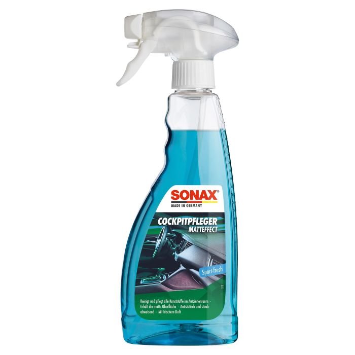 Очиститель-полироль пластика матовый 500 мл SONAX Cockpitpfleger - sport-fresh (357241)