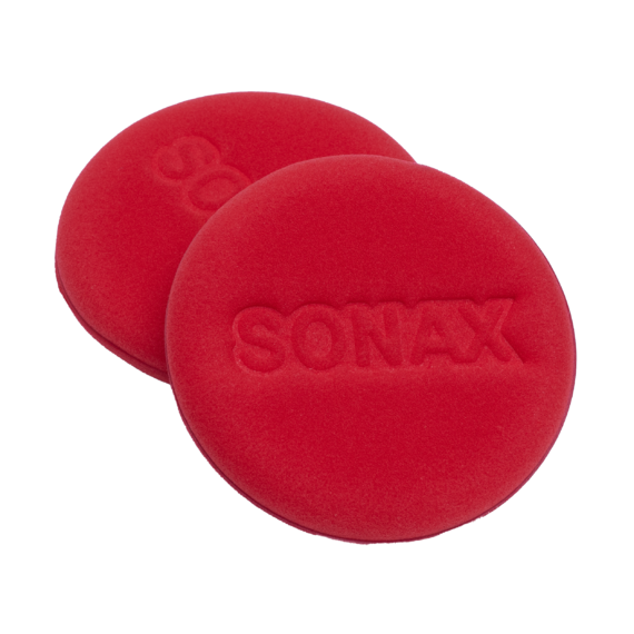 Супермягкая губка-аппликатор 2 шт SONAX Schwammapplikator Super Soft (417141)