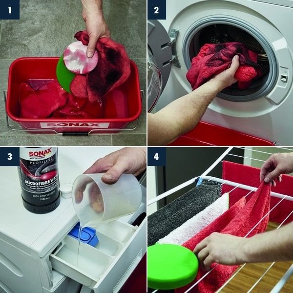 Моющее средство Sonax Profiline Microfibre Wash для микрофибр 1л (452300)