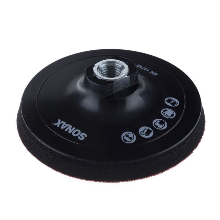 Основа для полировальной машинки с липучкой 125 мм SONAX Velcro Backing Pad (493200)