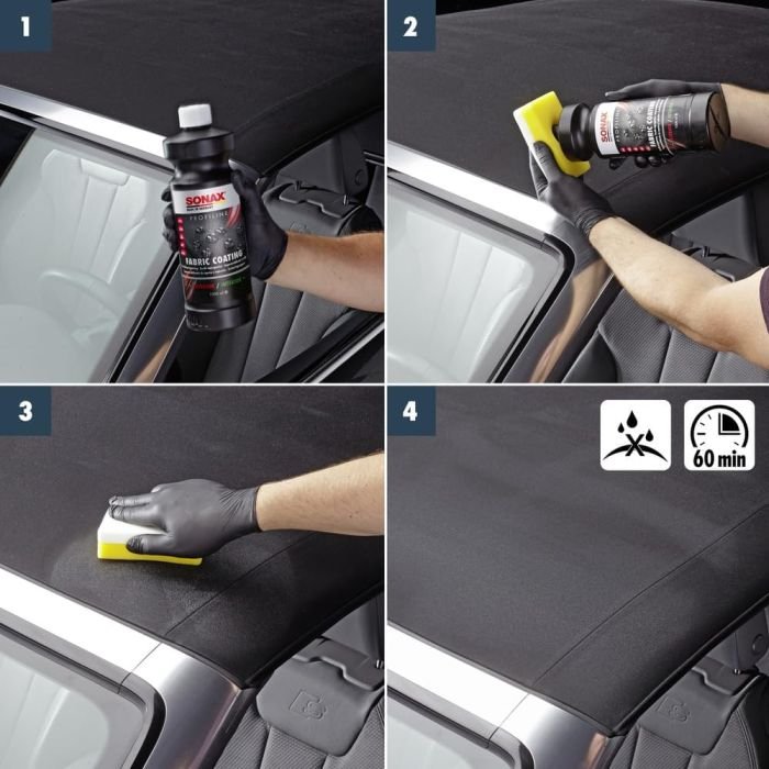 Пропитка ткани и крыши для кабриолетов Sonax Profiline Fabric Coating 1л (310300)