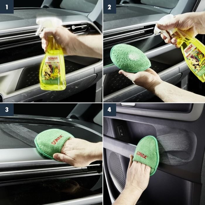 Очиститель пластика Sonax Lemon Rocks Свежесть лимона Матовый 500мл (343241)