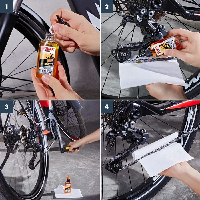 Велосипедное масло Sonax BIKE Kettenöl ultra для цепей 50мл (863541)