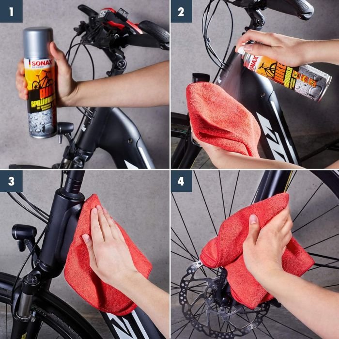Защитный спрей для велосипеда SONAX BIKE SprühWax 300 мл (833200)