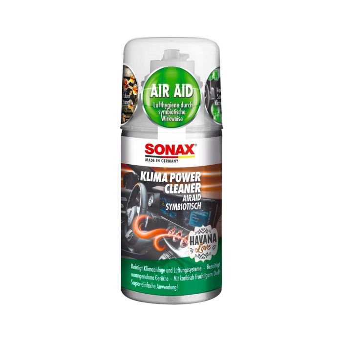 Очиститель кондиционера антибактериальный Sonax Klima Power Cleaner AirAid symbiotic Havana Love 100мл (323800)