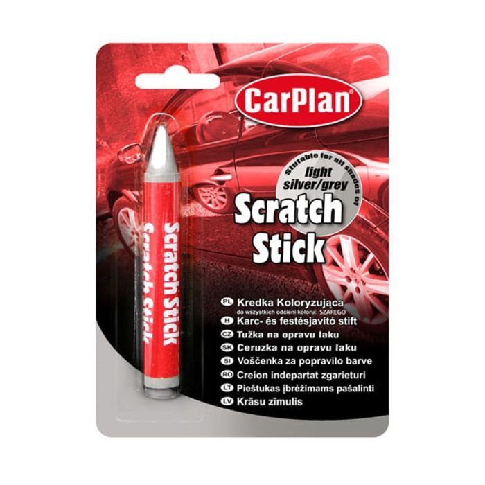 Набор для устранения царапин CarPlan из воска, карандаша и пасты Серый (557025_9/ZES4)
