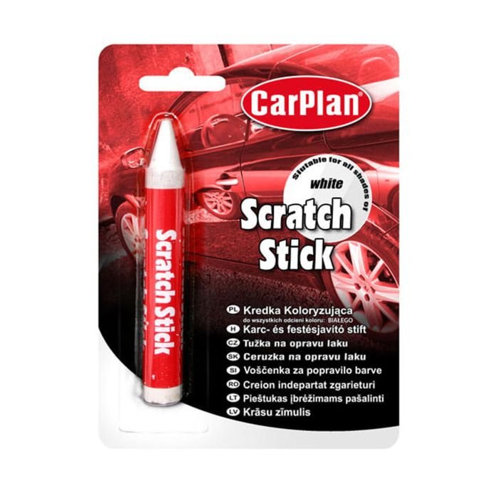 Набор для устранения царапин CarPlan из воска, карандаша и пасты Белый (557025_1/ZES3)