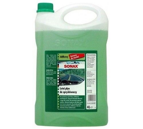 Жидкость в бачок омывателя SONAX летняя Яблоко 4л (261405)