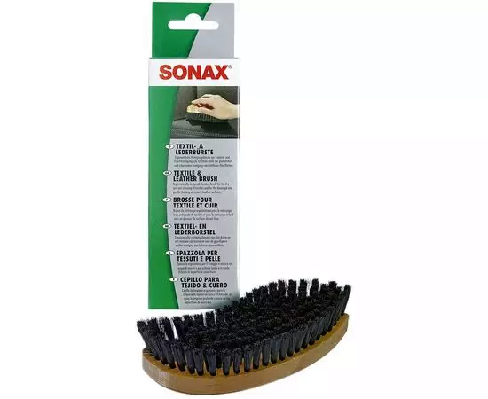 Щетка для чистки текстиля и гладкой кожи SONAX Textile+Leather Brush (416741)