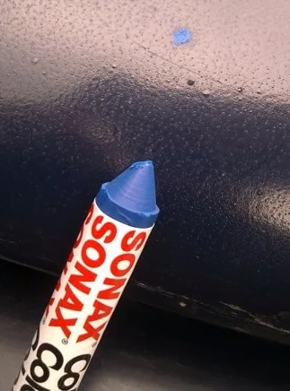 Восковый карандаш Sonax зеленый (296700K)
