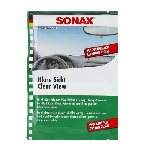 Набор салфеток Sonax Clear View для протирки стеклянных стекол и зеркал (374000)