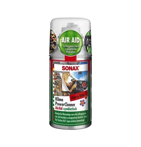 Очиститель кондиционера антибактериальный Sonax Klima Power Cleaner AirAid symbiotic Cherry Kick 100мл (323700)