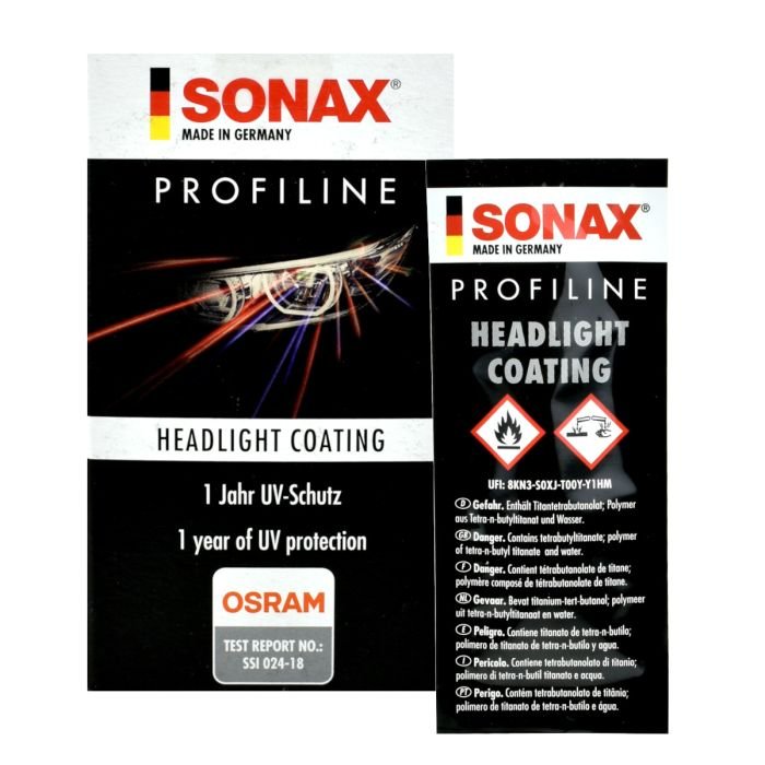 Керамическое защитное покрытие Sonax Profiline Headlight Coating UV-filter для пластиковых фар 5мл (276541-5ml) Керамическое защитное покрытие Sonax Profiline Headlight Coating UV-filter для пластиковых фар 5мл (276541-5ml)