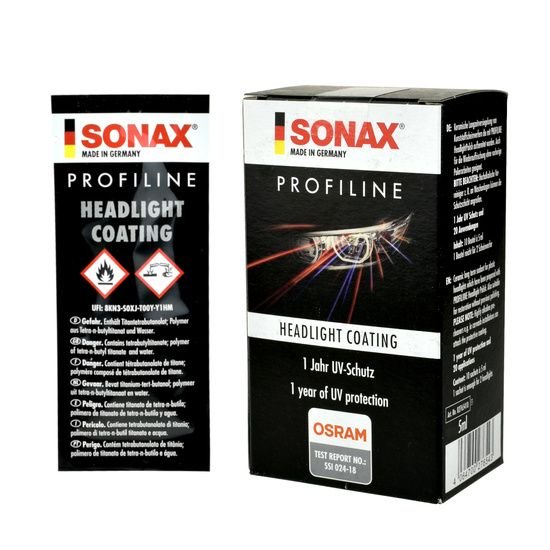 Керамическое защитное покрытие Sonax Profiline Headlight Coating UV-filter для пластиковых фар 5мл (276541-5ml) Керамическое защитное покрытие Sonax Profiline Headlight Coating UV-filter для пластиковых фар 5мл (276541-5ml)