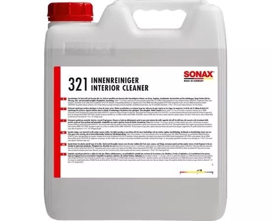 Концентрат очистителя интерьера автомобиля 10 л SONAX Interior Cleaner (321605)