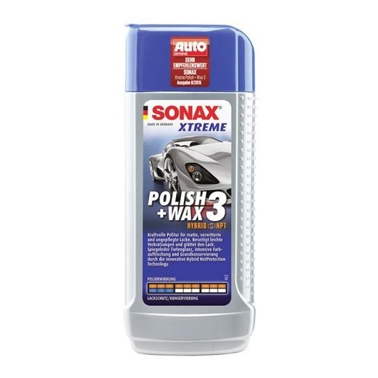 Полироль с воском Sonax Xtreme №3 250 мл (202100)