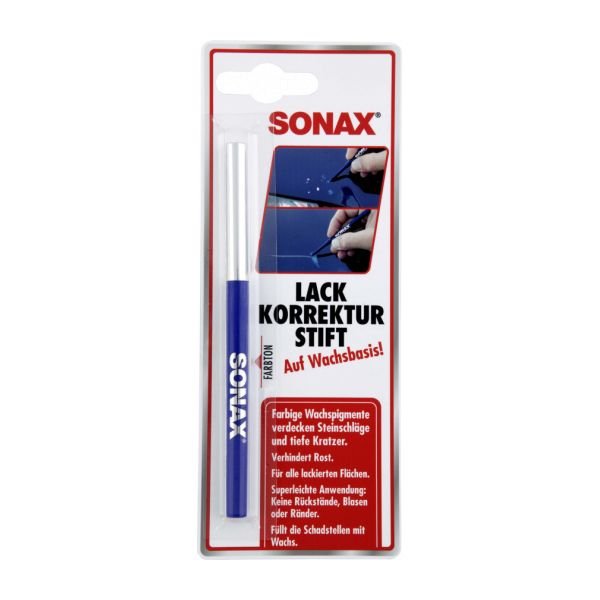 Карандаш цветной Sonax на восковой основе синий (318341)