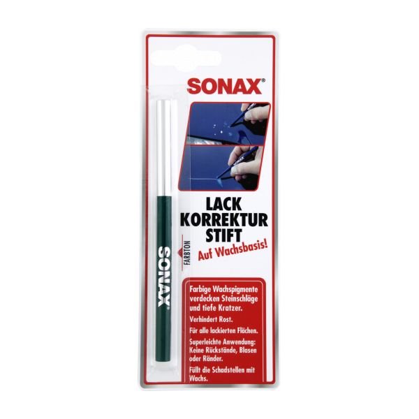 Карандаш цветной Sonax на восковой основе зеленый (318000)