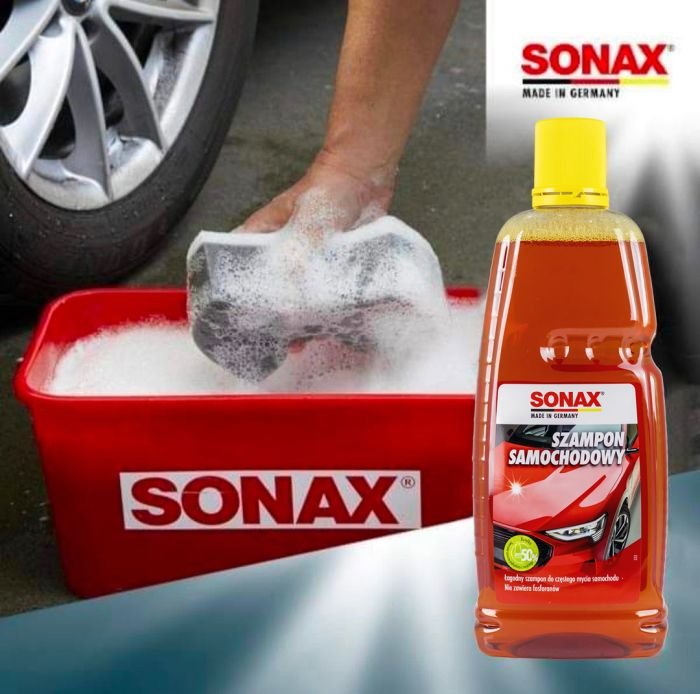 Автошампунь для мойки автомобиля SONAX Car Wash Shampoo 1 л (314341)