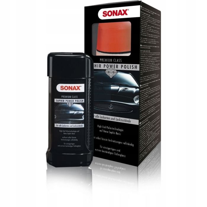 Премиум набор полироль с P-Ball Sonax PREMIUM CLASS SaphirPowerPolish 250ml (200941)