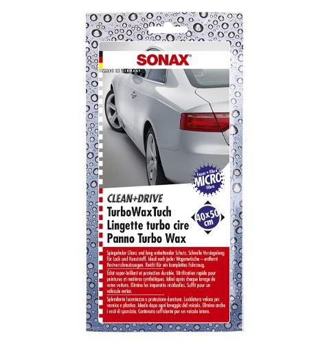 Салфетка для очистки кузова Sonax Turbo wax cloth 40x50см (414000)