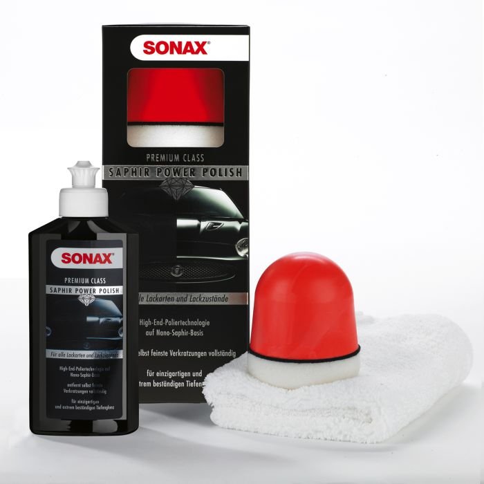 Премиум набор полироль с P-Ball Sonax PREMIUM CLASS SaphirPowerPolish 250ml (200941)