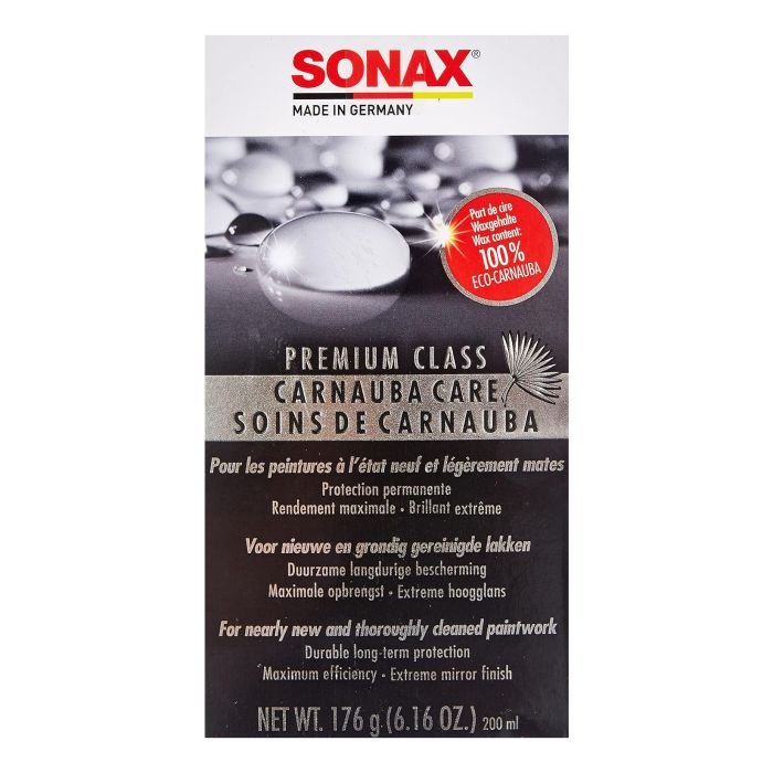 Твердый воск карнаубы SONAX Premium Class Carnauba Care 200 мл (211200)