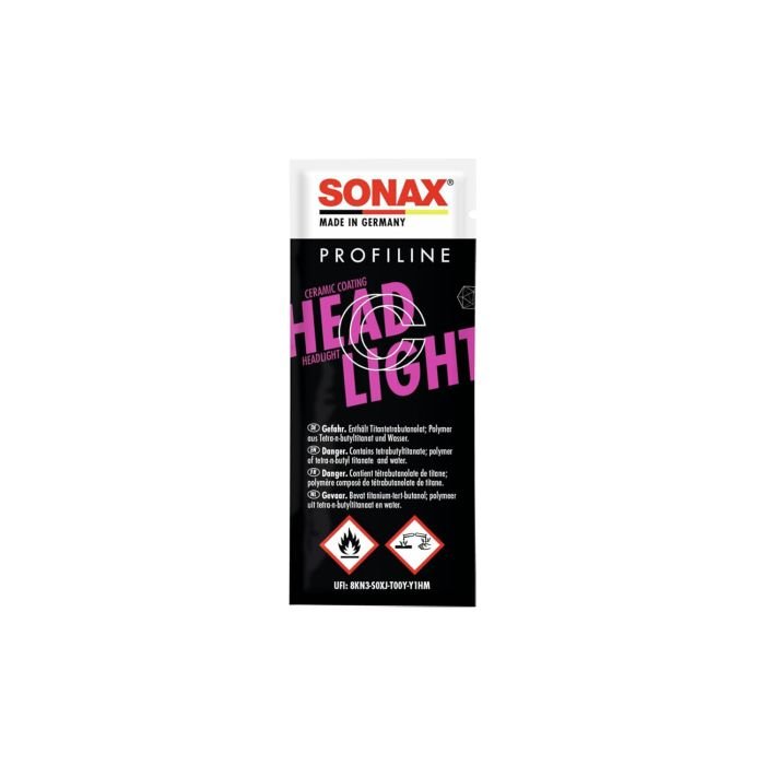 Керамическое защитное покрытие для пластиковых фар SONAX PROFILINE Headlight Coating UV-filter (276541)