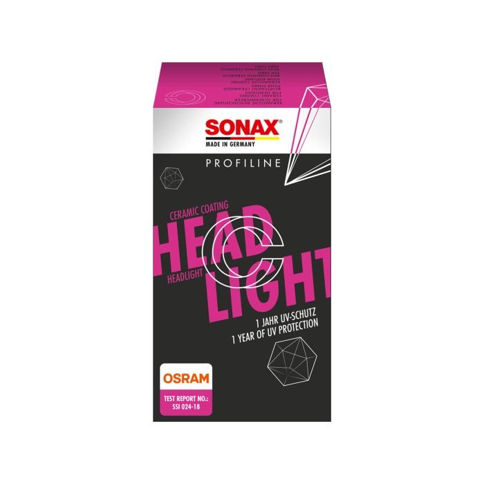 Керамическое защитное покрытие для пластиковых фар SONAX PROFILINE Headlight Coating UV-filter (276541)