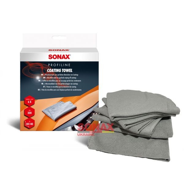 Полотенце Sonax Coating Towel 6шт (451100) Полотенце Sonax Coating Towel 6шт (451100)