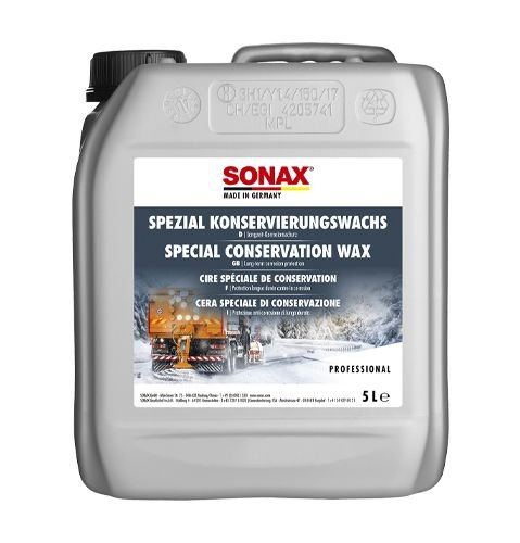 Специальный консервирующий воск Sonax Special Conservation Wax 5л (485505)
