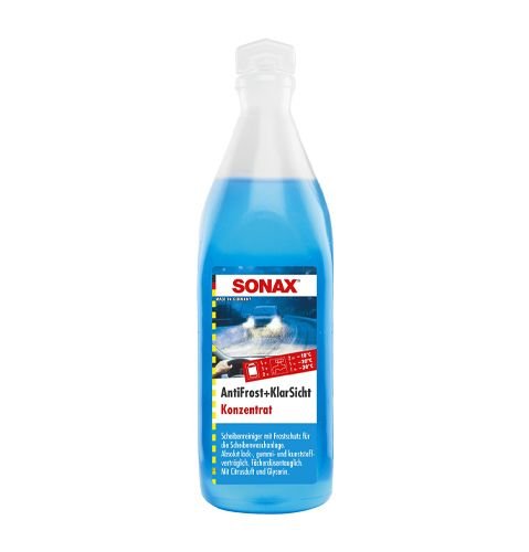 Жидкость в бачок омывателя Sonax Antifrost + Klarsicht концентрат зимний 250 мл (332100)