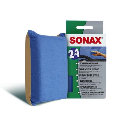 Губка для ветрового стекла 2 в 1 Sonax (417100)