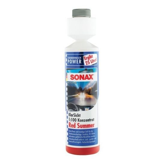 Жидкость в бачок омывателя Sonax Red Summer 0.25 л концентрат (266141)